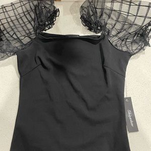 Black dressy shirt
